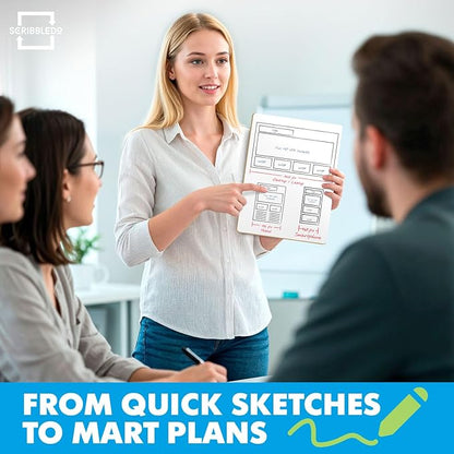 Set of 12 Small White Board Dry Erase Boards Classroom Pack Mini White Boards - Image 8