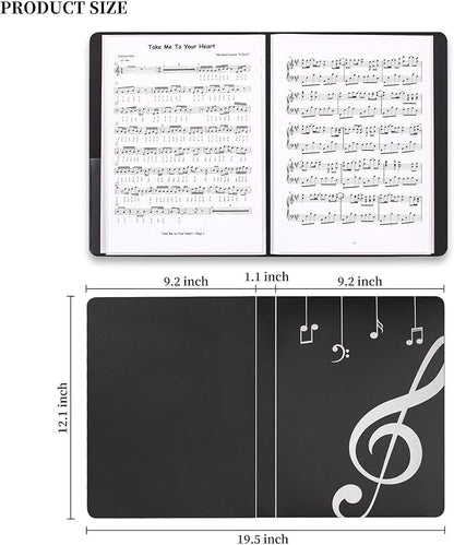 Music Folder Sheet Music Folders Binder Music Choral Storage Holder Band Folder - Image 3