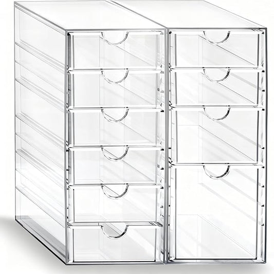 Prsildan Acrylic Drawer Makeup Organizer by Prsildan