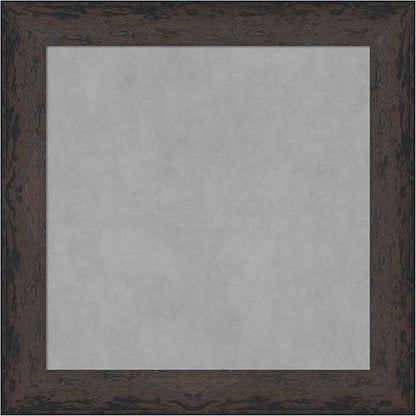 Amanti Art Black Framed Magnetic Board 15x15 X-Small Vision Board by AmantiArt