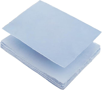 Wanderings Blue A4 Handmade Paper by Wanderings