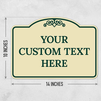 Custom Decorative Sign, Personalized Metal Sign - Image 3