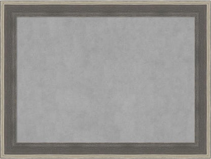 Amanti Art Grey Framed Magnetic Board 25x33 Medium Vision Board by AmantiArt