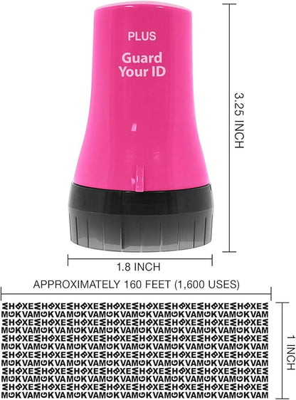 Guard Your ID Wide Advanced Roller 2.0 Identity Theft Prevention Security Stamp - Image 5