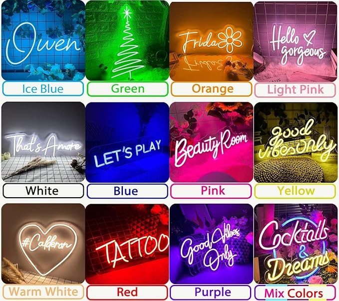 Custom Neon Signs, Neon Sign Customizable - Image 7