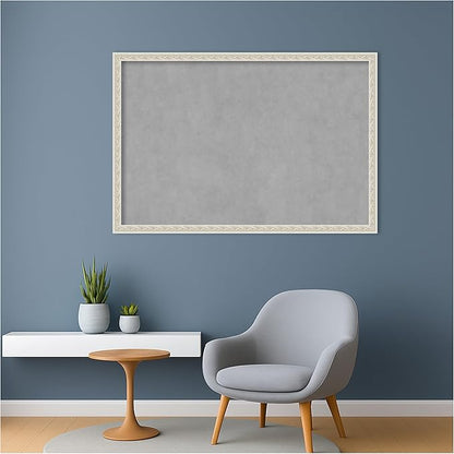 Amanti Art Silver Framed Magnetic Board 26x38 Large Vision Board - Image 6