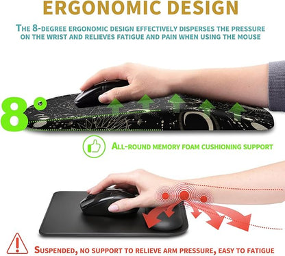 Hokafenle Ergonomic Mouse Pad Wrist Support - Image 5