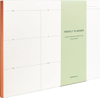 Weekly To-Do List Notepad – Desk Pad by KunitsaCo