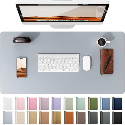 YSAGi Leather Desk Protector, Office Mat, Large Mouse Mat, Non-Slip PU Leather by YSAGi