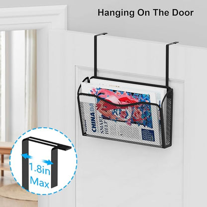 BOHDK Wall File Organizer, Mesh Hanging File Organizer, Home Office - Image 7