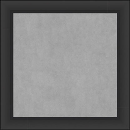 Amanti Art Black Framed Magnetic Board 29x29 Medium Vision Board by AmantiArt