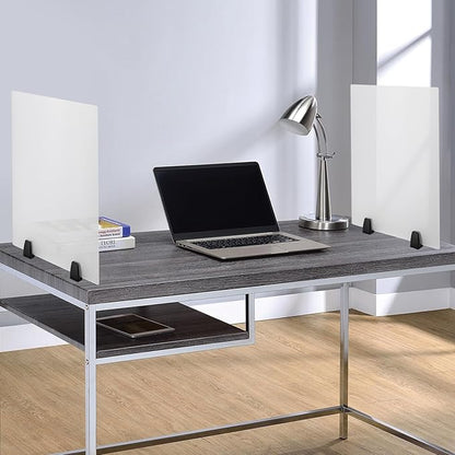2 Pack Desk Privacy Panels & Dividers, 24 * 18" Frosted Acrylic Desk Partition - Image 8