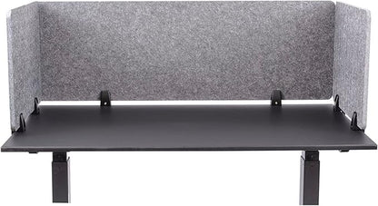 ReFocus™ Raw Clamp-On Acoustic Desk Divider – Reduce Noise and Visual by SStandUpDeskStore