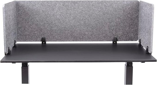 ReFocus™ Raw Clamp-On Acoustic Desk Divider – Reduce Noise and Visual by SStandUpDeskStore
