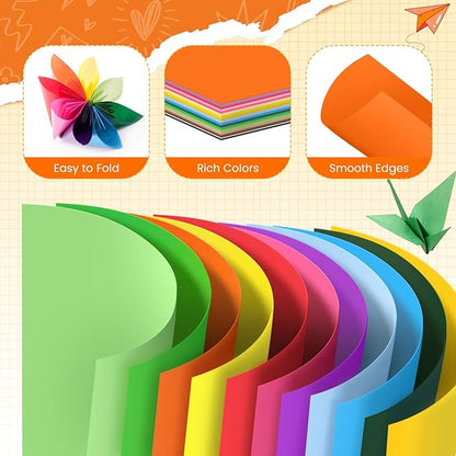 Card Stock Bulk 40 Sheets 8.5 x 11 Inches, 180GSM Kraft Brown Construction Paper - Image 2