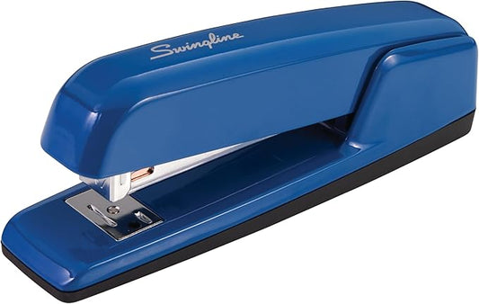 Swingline Stapler, 30 Sheet Capacity, 747 Business Stapler, Jam Free, Royal Blue by Swingline