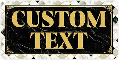 Custom Sign, Custom Street Sign, 11 Font Colors, 13 Font Styles, 4 Hole Options by MySignCenter