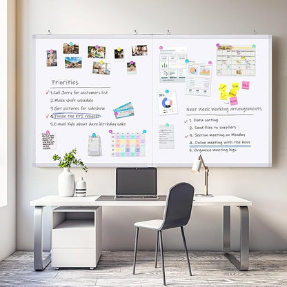 White Board Dry Erase 60x48, Large Magnetic Whiteboard Maxtek Dry Erase Boards - Image 6
