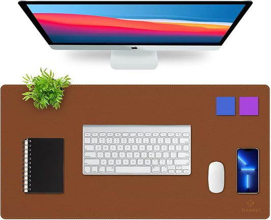 K KNODEL Desk Mat, Dual-Sided Office Desk Pad, Waterproof Desk Mat by K+KNODEL