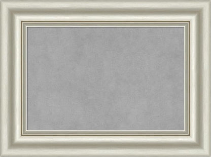 Amanti Art Silver Framed Magnetic Board 18x24 Small Vision Board by AmantiArt