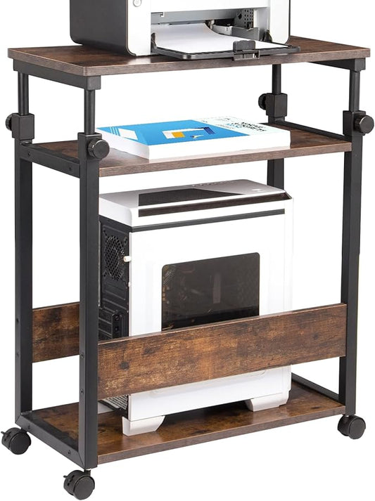 TooCust Height Adjustable Computer Tower Stand, Computer & Machine Carts by TooCust