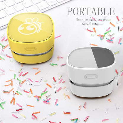 ODISTAR Desktop Vacuum Cleaner, Mini Table dust Sweeper Energy Saving, High - Image 3