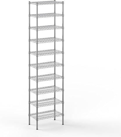 Regal Altair 14" Deep x 24" Wide x 96" Height Wire Shelving Kit | 10-Tier | NSF by Regal+Altair