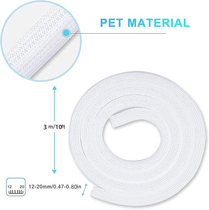 AGPTEK Cable Sleeve Cover, 10ft - Image 5