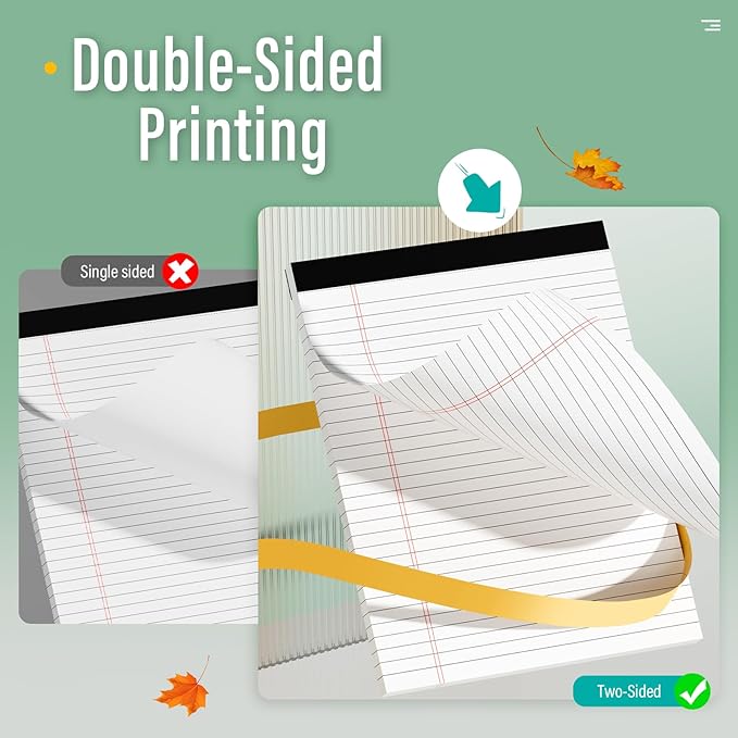 24 Pack Legal Pads 8.5 x 11 Note Pads 8.5 x 11 Inch Notepad 720 Sheets Writing - Image 3
