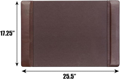 DACASSO Leather Desk Pad with Side Rails - Image 3
