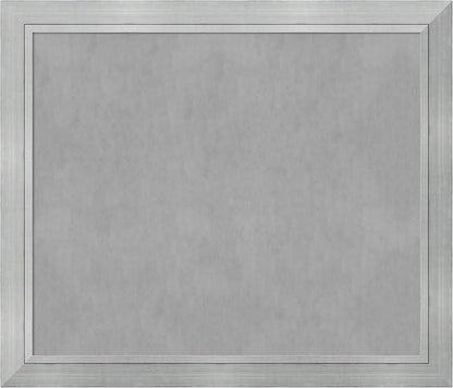 Amanti Art Silver Framed Magnetic Board 47x55 Oversize Vision Board by AmantiArt