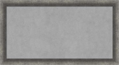 Amanti Art Grey Framed Magnetic Board 14x26 Small Vision Board by AmantiArt