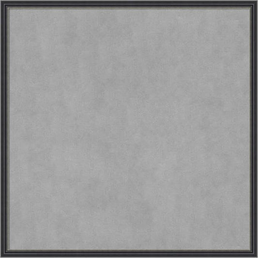 Amanti Art Black Framed Magnetic Board 25x25 Medium Vision Board by AmantiArt