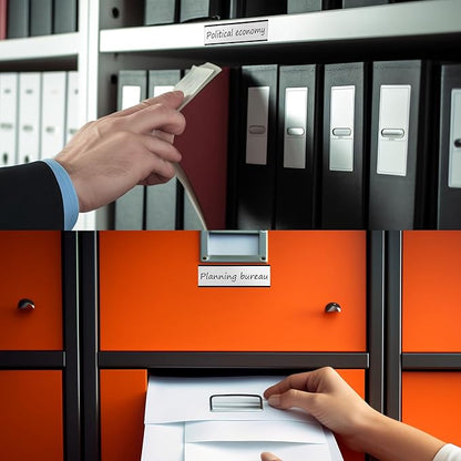 Realth C Channel Magnetic Label Holders 10 Pack 2' x 4'' - Image 3