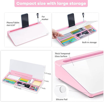 Varhomax Glass Desk Whiteboard - Image 4