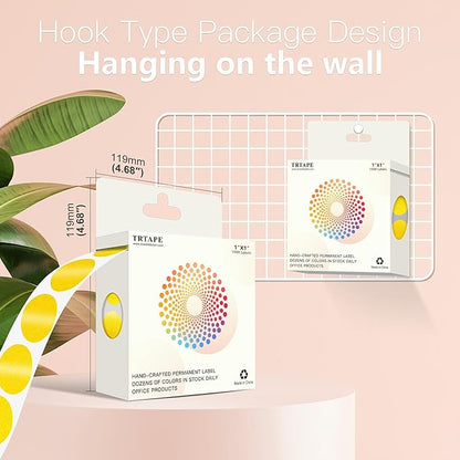1 Inch Round Color Coding Labels, Round Color Dot Labels - Image 3