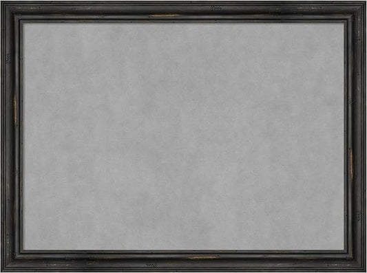 Amanti Art Black Framed Magnetic Board 23x31 Medium Vision Board by AmantiArt