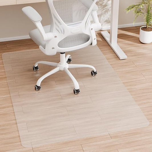 HOMEK Office Chair Mat for Hardwood Floor, Easy Glide, Protects Hard Surfaces by HOMEK