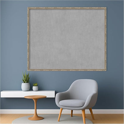 Amanti Art Silver Framed Magnetic Board 34x42 X-Large Vision Board - Image 5
