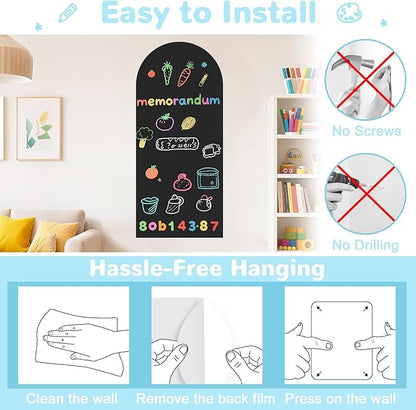 WUPIOS Magnetic Wall Decal for Kids 39.3x17.5 Inches Upgraded Magnetic - Image 6
