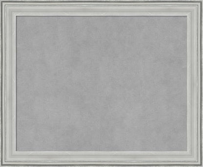 Amanti Art Silver Framed Magnetic Board 19x23 Small Vision Board by AmantiArt