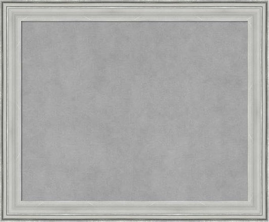 Amanti Art Silver Framed Magnetic Board 19x23 Small Vision Board by AmantiArt