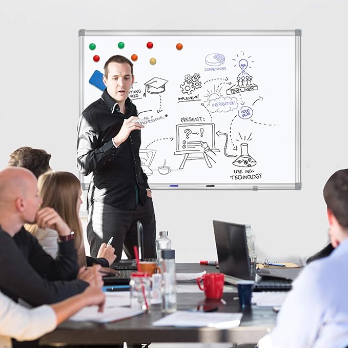 H-Qprobd 4' x 4' Dry Erase Board - Image 3
