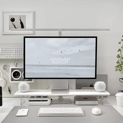 ROCDEER Bamboo Monitor Stand Riser by Rocdeer