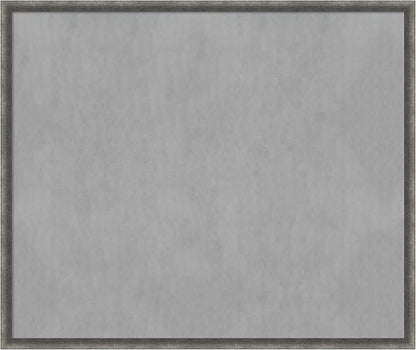 Amanti Art Grey Framed Magnetic Board 42x50 Oversize Vision Board by AmantiArt
