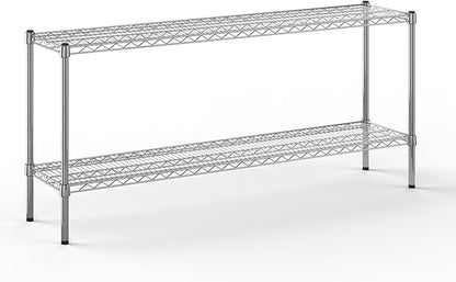 Regal Altair 14" Deep x 60" Wide x 27" Height Wire Shelving Kit | 2-Tier | NSF by Regal+Altair