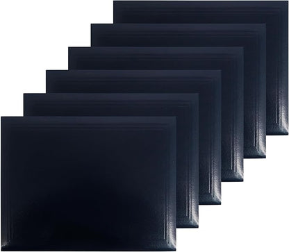 GraduationMall 8.5"x11" Smooth Padded Diploma Cover Certificate Holder Darkblue by GraduationMall%C2%AE