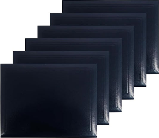 GraduationMall 8.5"x11" Smooth Padded Diploma Cover Certificate Holder Darkblue by GraduationMall%C2%AE