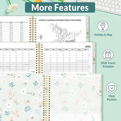 SUNEE 2026 Appointment Book, Quarter-Hourly, Weekly & Monthly - Image 6