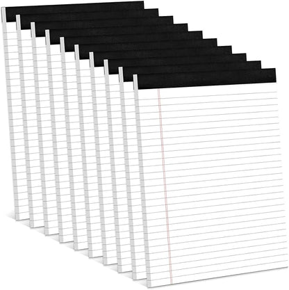 Note Pads 8.5 x 11 Inch, 10 Pack, Legal Pads 8.5 x 11, 30 Sheets Each, by Aidunmis